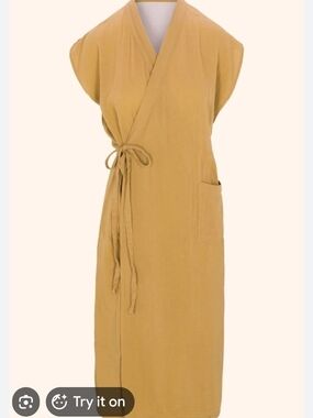 Odd Bird | Aydin Wrap Maxi Dress with Tie Waist